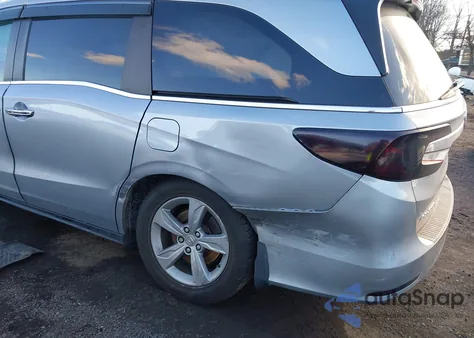 2018 Honda Odyssey Ex-L z USA, uszkodzony, nr VIN 5FNRL6H7XJB045579